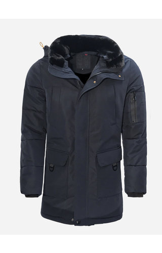 Just Key Winter Coat 5851 Blue Just Key Winter Coat 5851 Blue