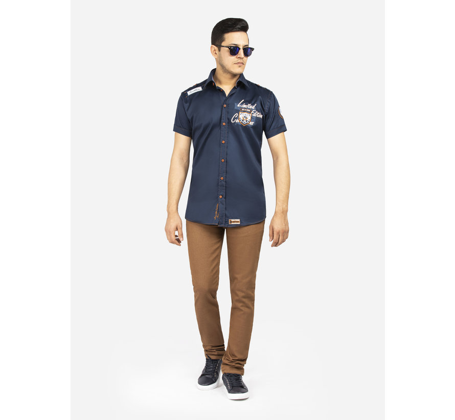 Wam Denim Shirt Short Sleeve 75624 