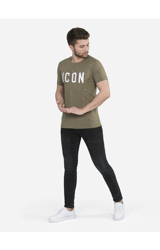 Wam Denim T-Shirt 89300 Khaki Wam Denim T-Shirt 89300 Khaki