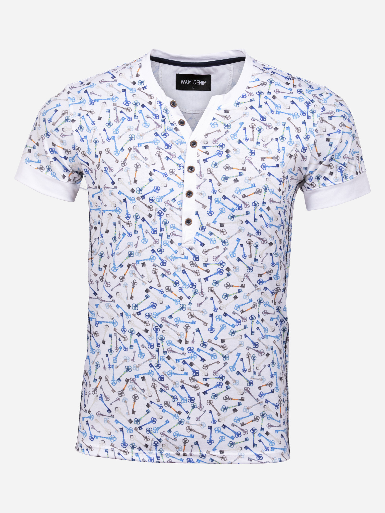 T-shirt Lincoln 79460 White - WAM Denim