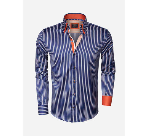 Wam Denim Blouse Longsleeve 75260 Navy