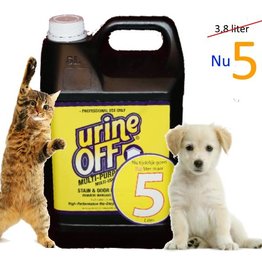 Urine Off - Multi Purpose - UrineOff urine odor and stain remover dog and cat, 5 liters