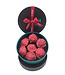 LUXE RONDE DOOS MET ROZEN BONBONS