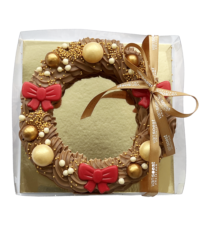 CHOCOLATE CHRISTMAS WREATH