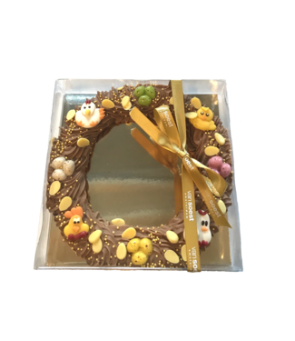 CHOCOLATE EASTER WREATH