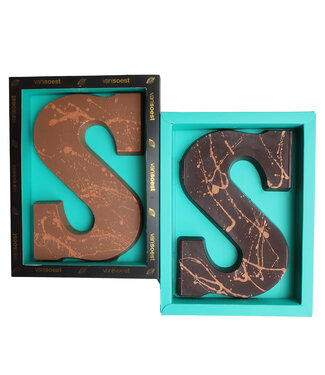 GEZOUTEN CARAMEL CHOCOLADE LETTER