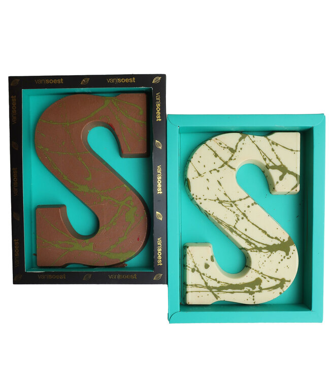 PISTACHE KADAYIF  CHOCOLADE LETTER