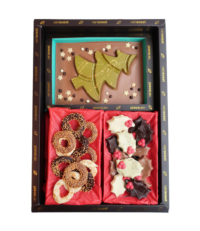 KERSTPAKKET HULSTBLAADJES