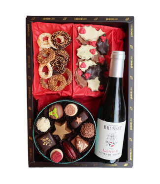 KERSTPAKKET RONDE DOOS