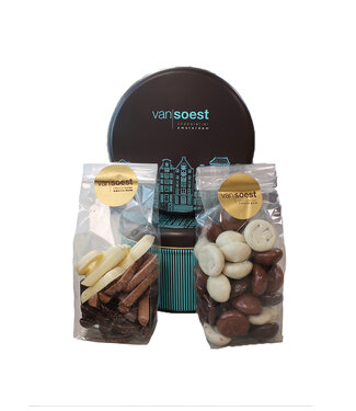 TIN WITH SINT  CHOCOLATES