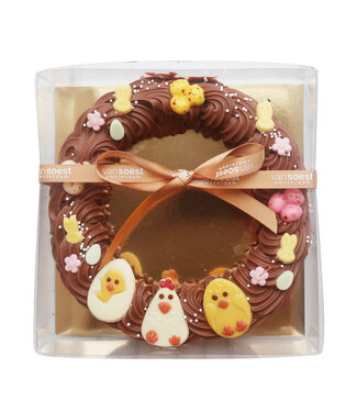 CHOCOLATE EASTER WREATH