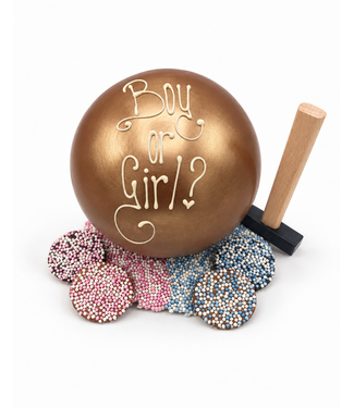 GENDER REVEAL CHOCOLATE BALL
