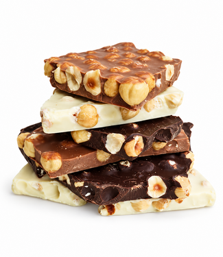 CHOCOLATE WITH WHOLE HAZELNUTS