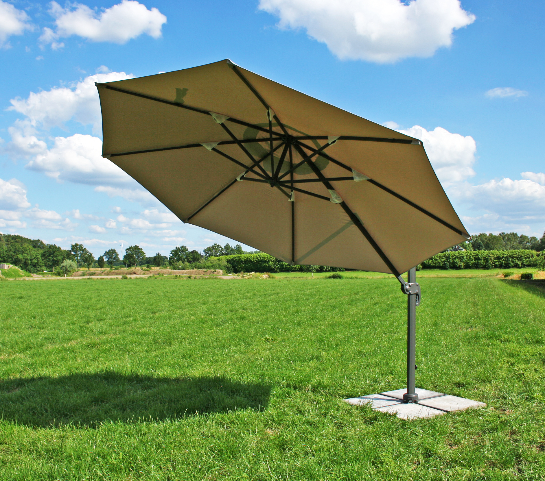 Zweefparasol 3.50 Rond