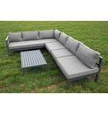 Aluminium Loungeset Verstelbaar