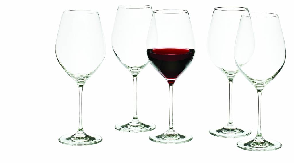 Bicchiere da vino rosso LSA Pearl 460ml set di 2 - Design in madreperla su