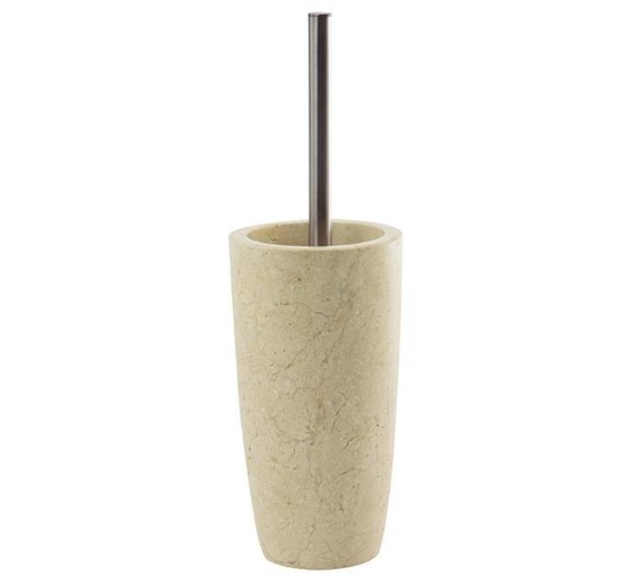 Marble Toilet Brush Holder From The Luxor Series 10 Pieces Bath Living