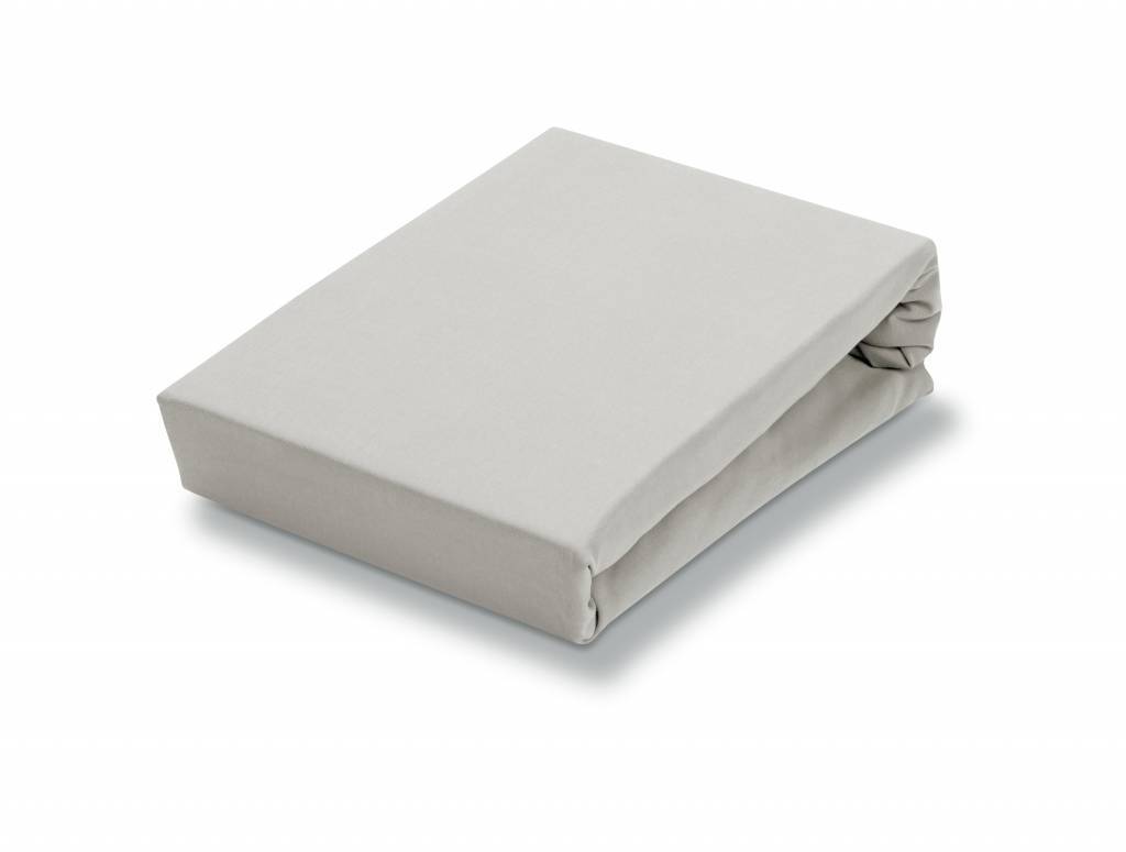 Jersey supreme splittopper fitted sheet Silver Gray-088, light gray (stretch) SLKM820ST