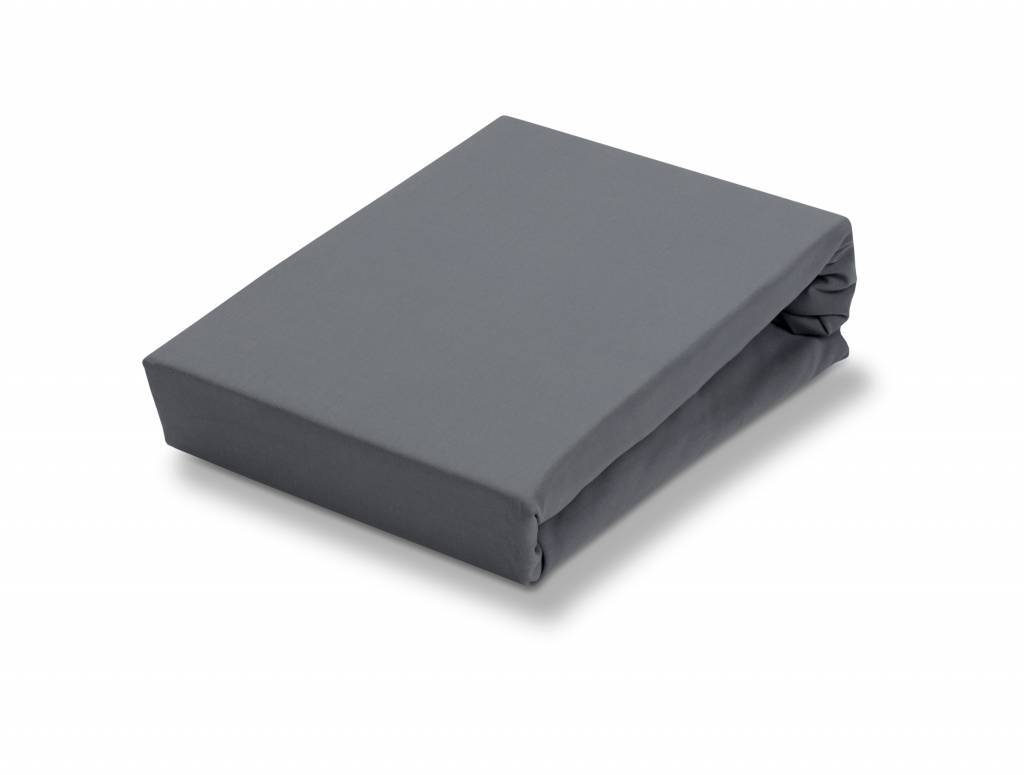 Jersey Blødt topper monteret ark, Gray-011, gray (stretch) SLGO721T