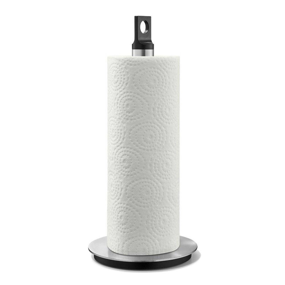 Zack MATOS kitchen roll holder brushed stainless steel, matt Bath