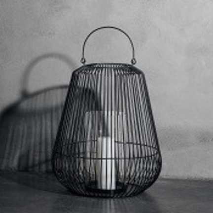 Lanterns, candlesticks, tea light holder and scented candles