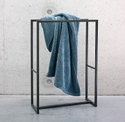 Cesta de ducha Zack Atore - acero inoxidable cepillado, mate - Bath & Living