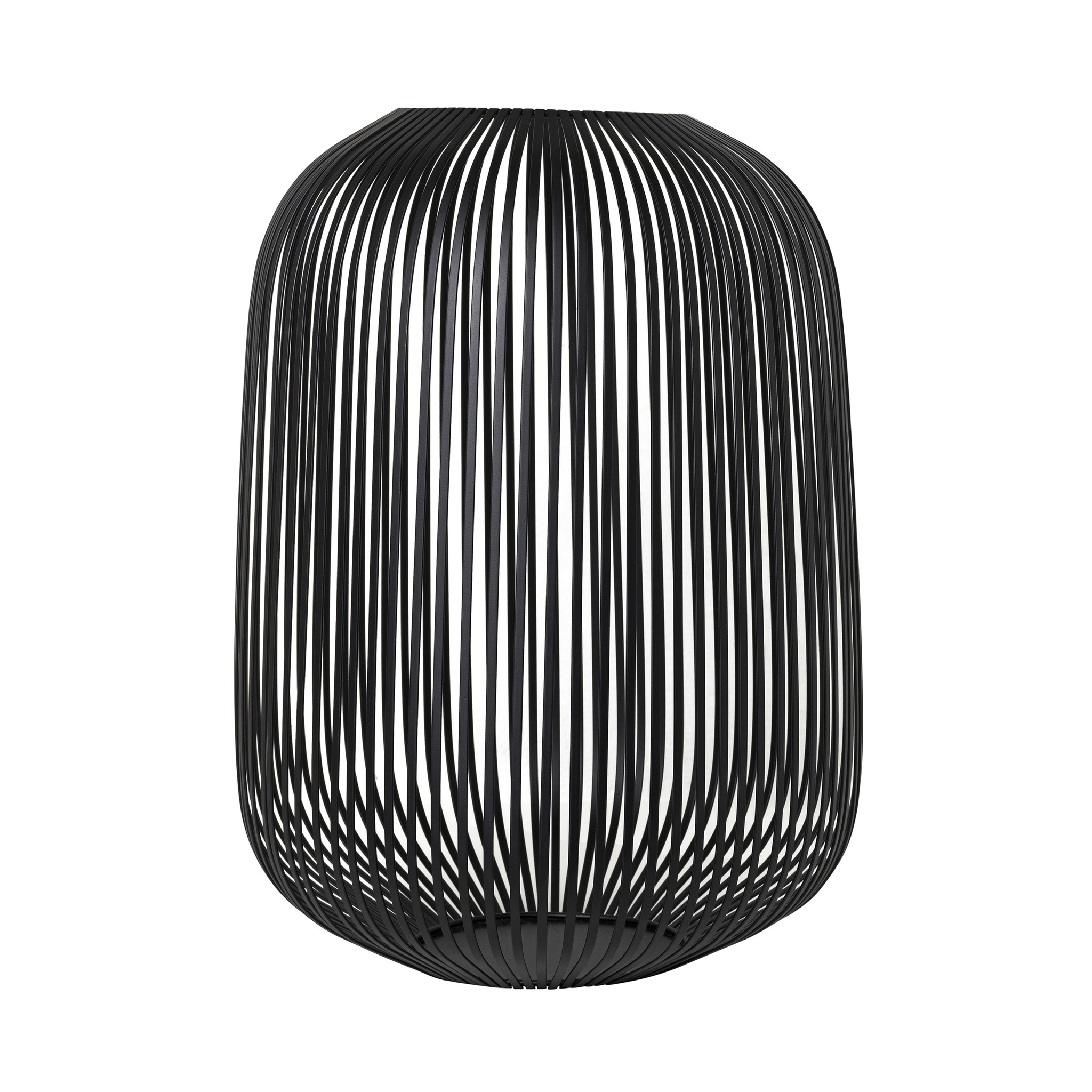 LITO windlicht / lantaarn zwart staal Ø33 cm (65933) Large