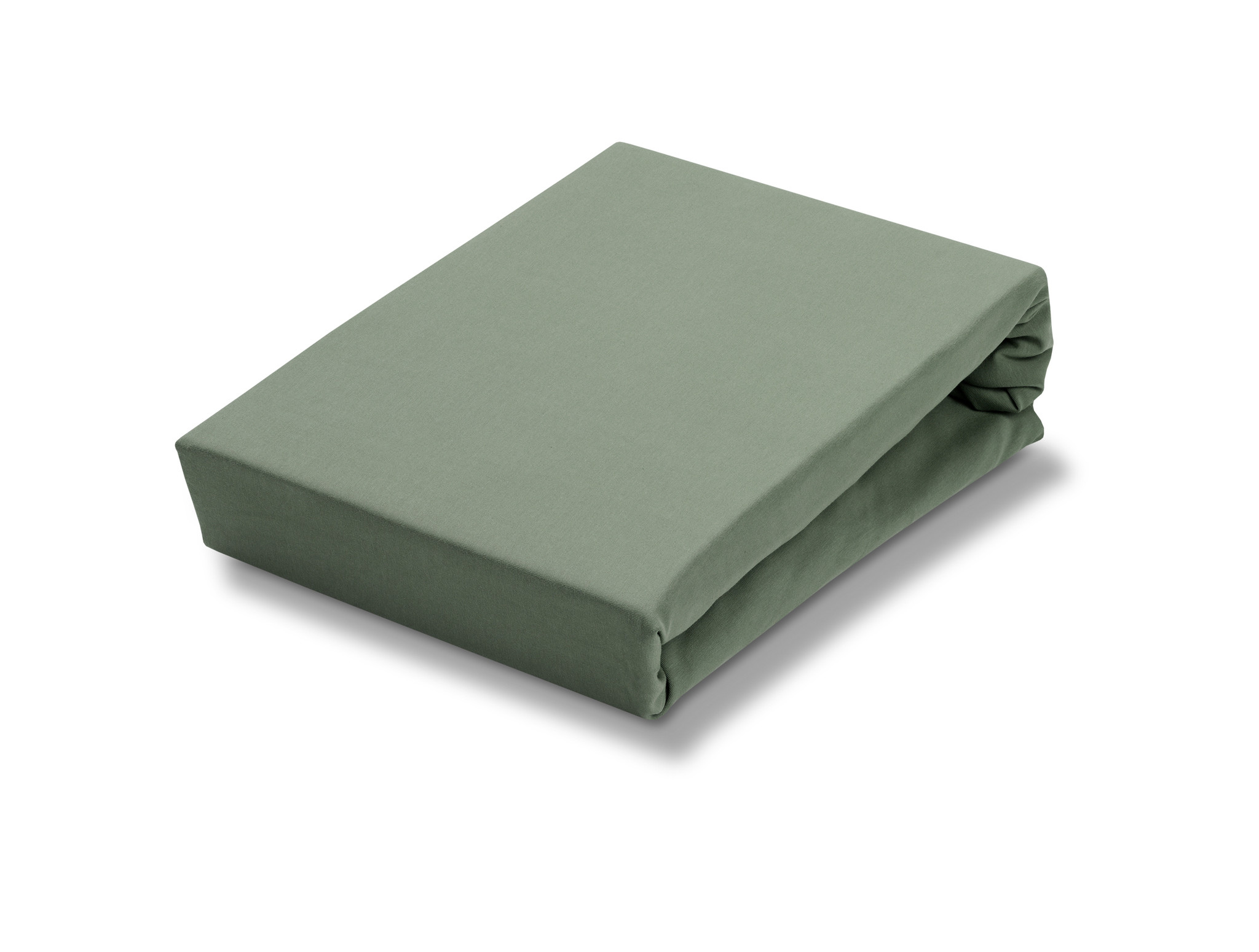 Jersey supreme splittopper fitted sheet Olive-113 (stretch) SLKM820ST