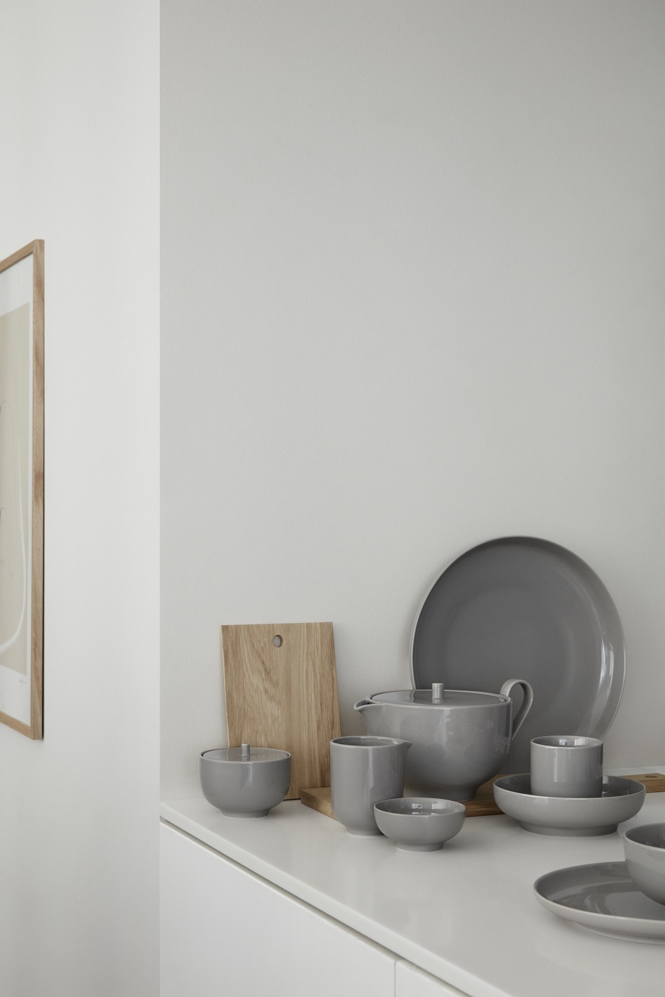 RO set / 2 tea cups with Sharkskin saucer (64140)