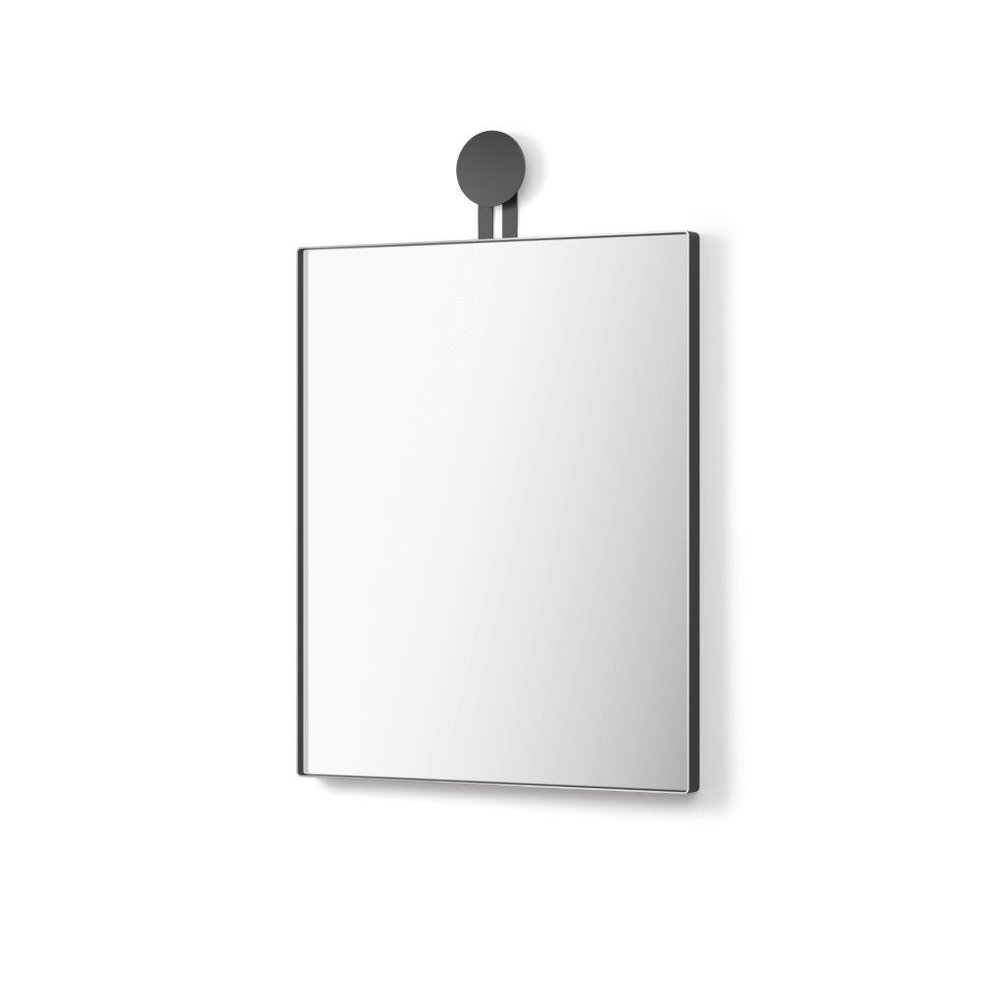 Zack MORMA rectangular wall mirror - size 40x50 cm - color black - Bath & Living