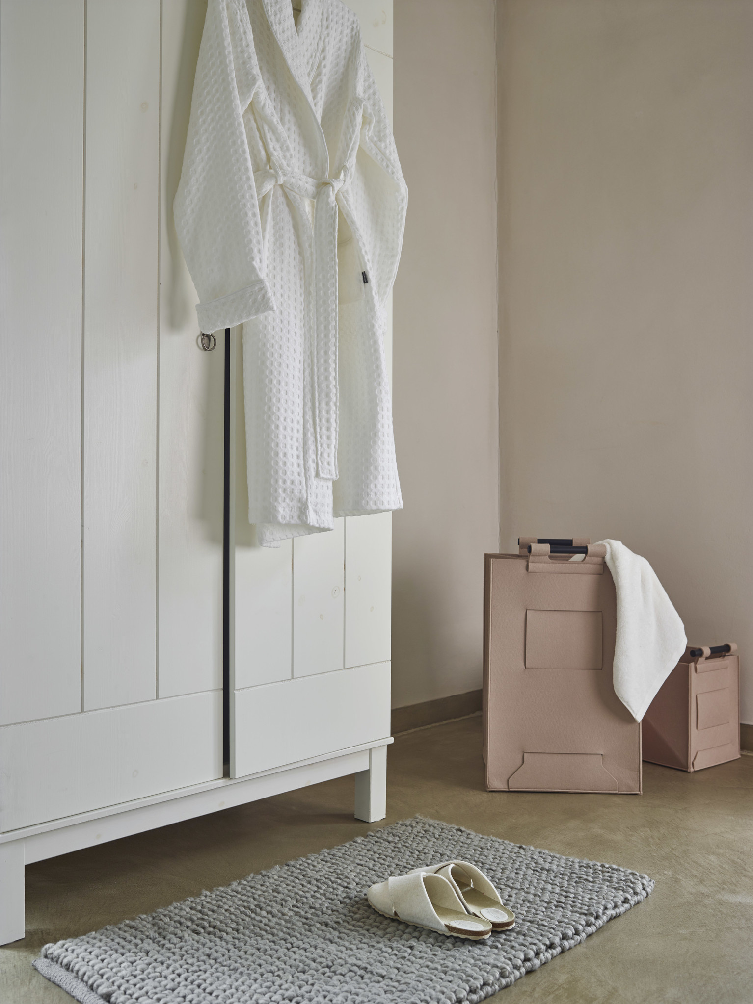 Wasmand LUZ kleur Beige (LUZLAL-15)