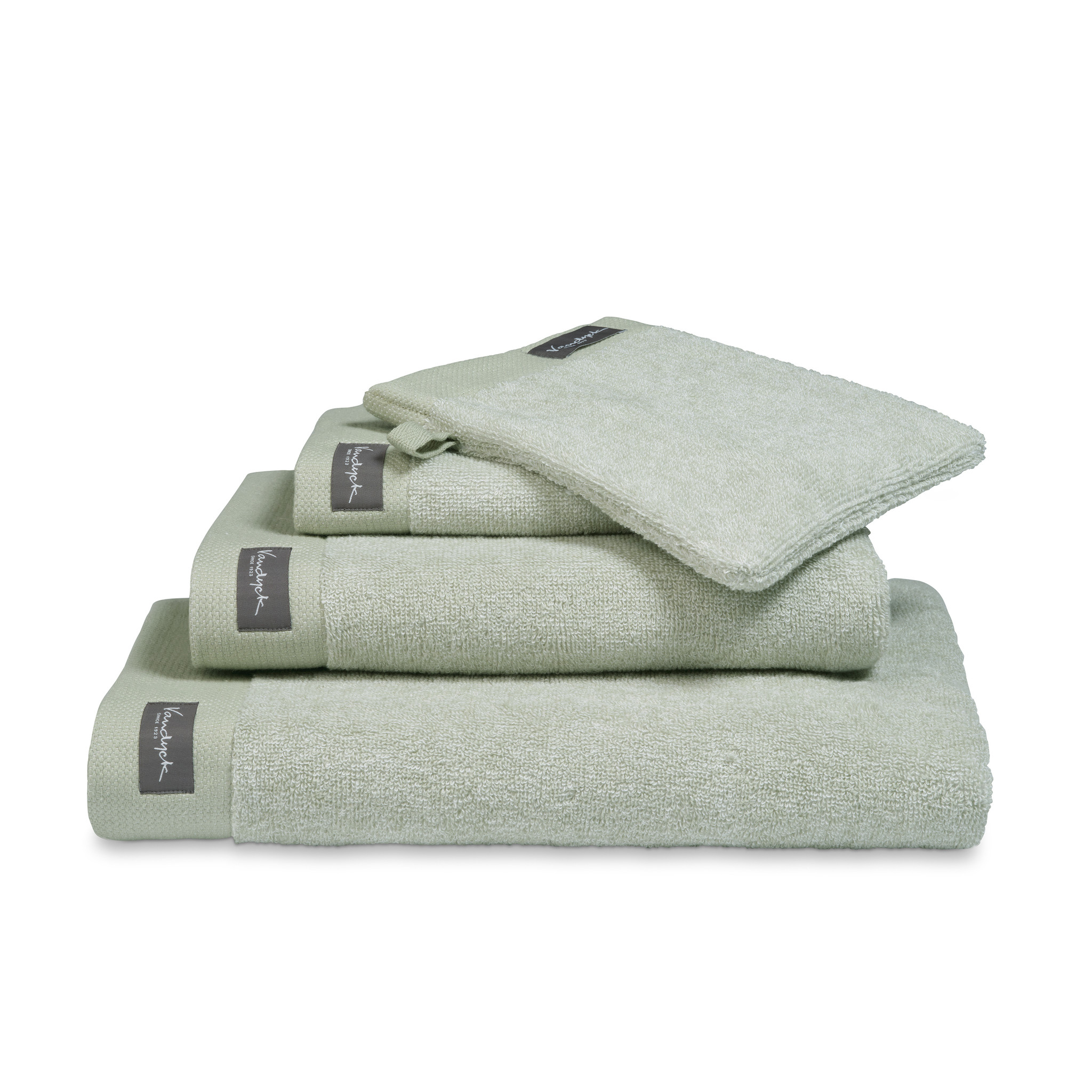 Asciugamano HOME Mouliné colore Smoke Green (BAKC18201)