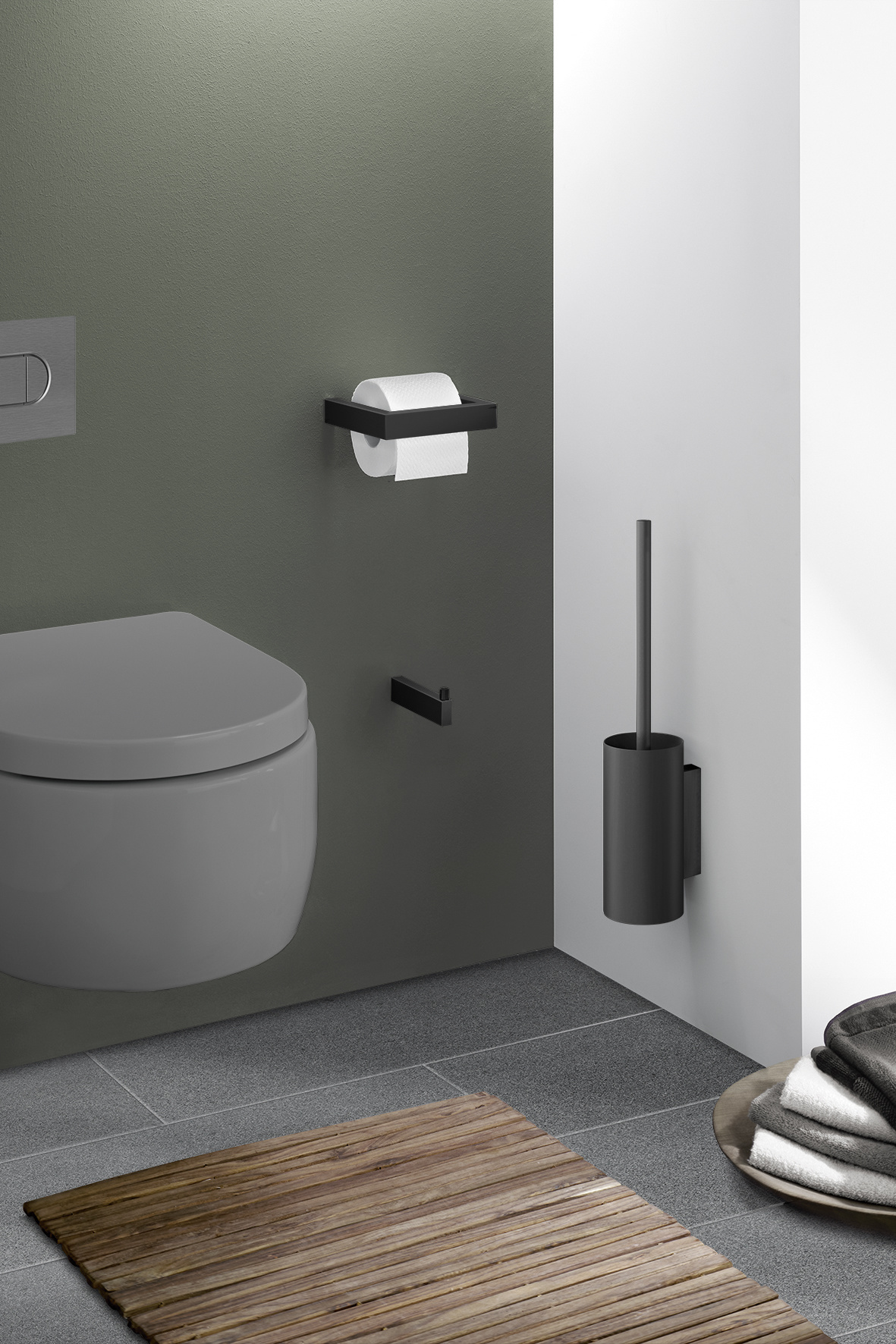 Brosse de toilette noir - WENDY  Brosse toilette, Brosse wc, Accessoires wc