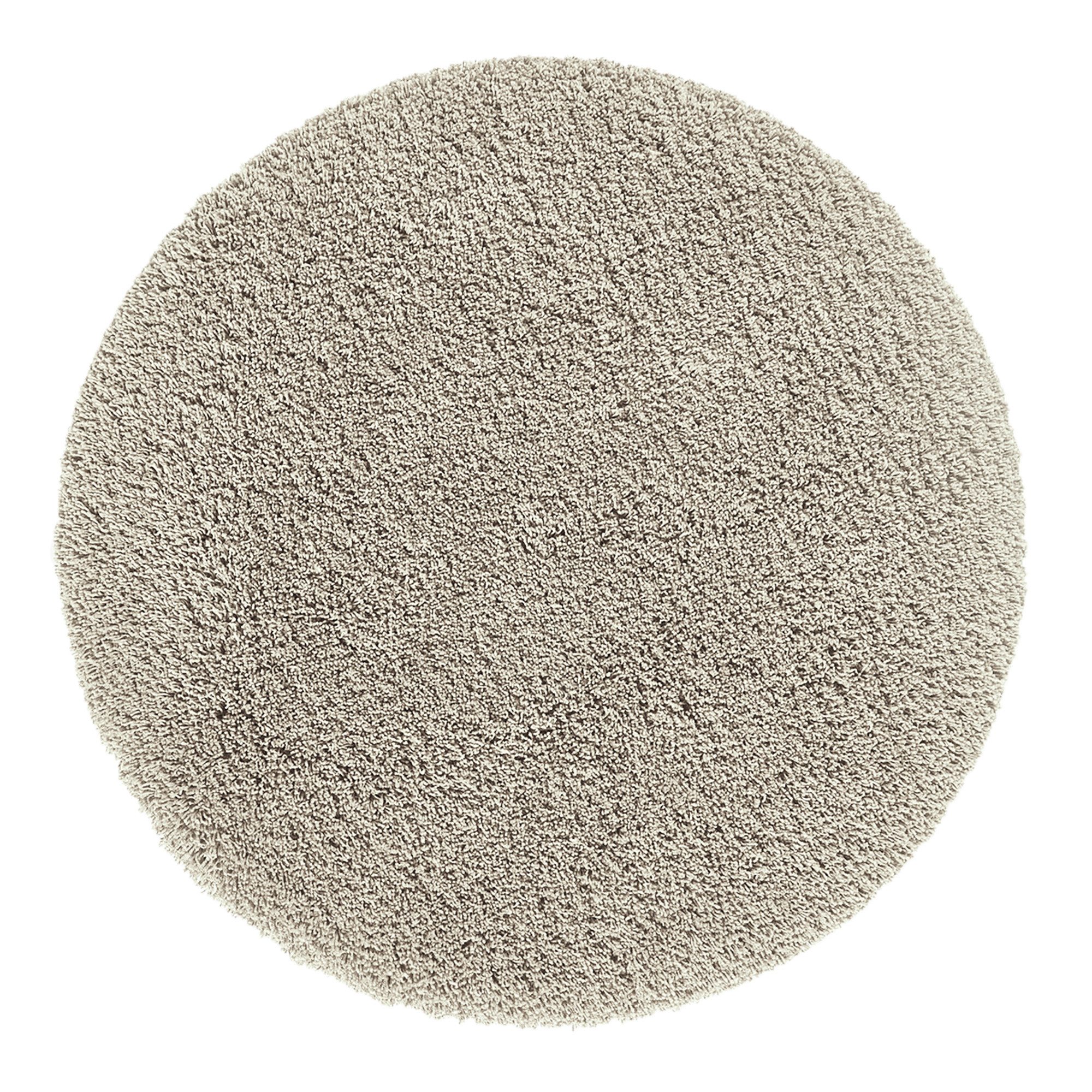 Tappetino da bagno rotondo MUSA colore Linen-16 (beige) - diametro 80 cm