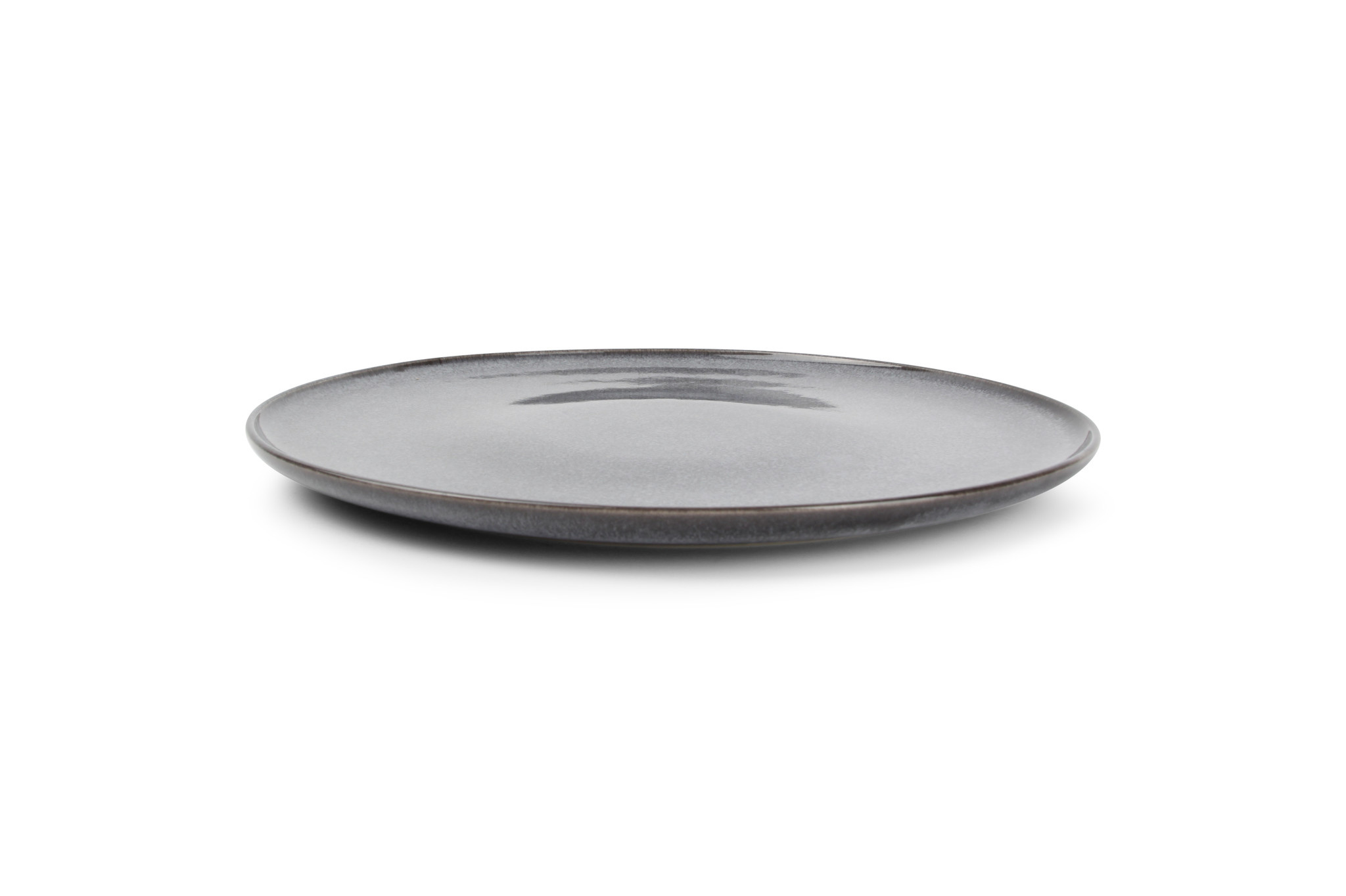 S&P STITCH assiette creuse 20 cm gris (set/4) 850265 - Bath & Living
