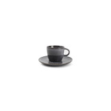 S&P STITCH tazzina espresso con piattino 90 ml grigio (set/4) 850270