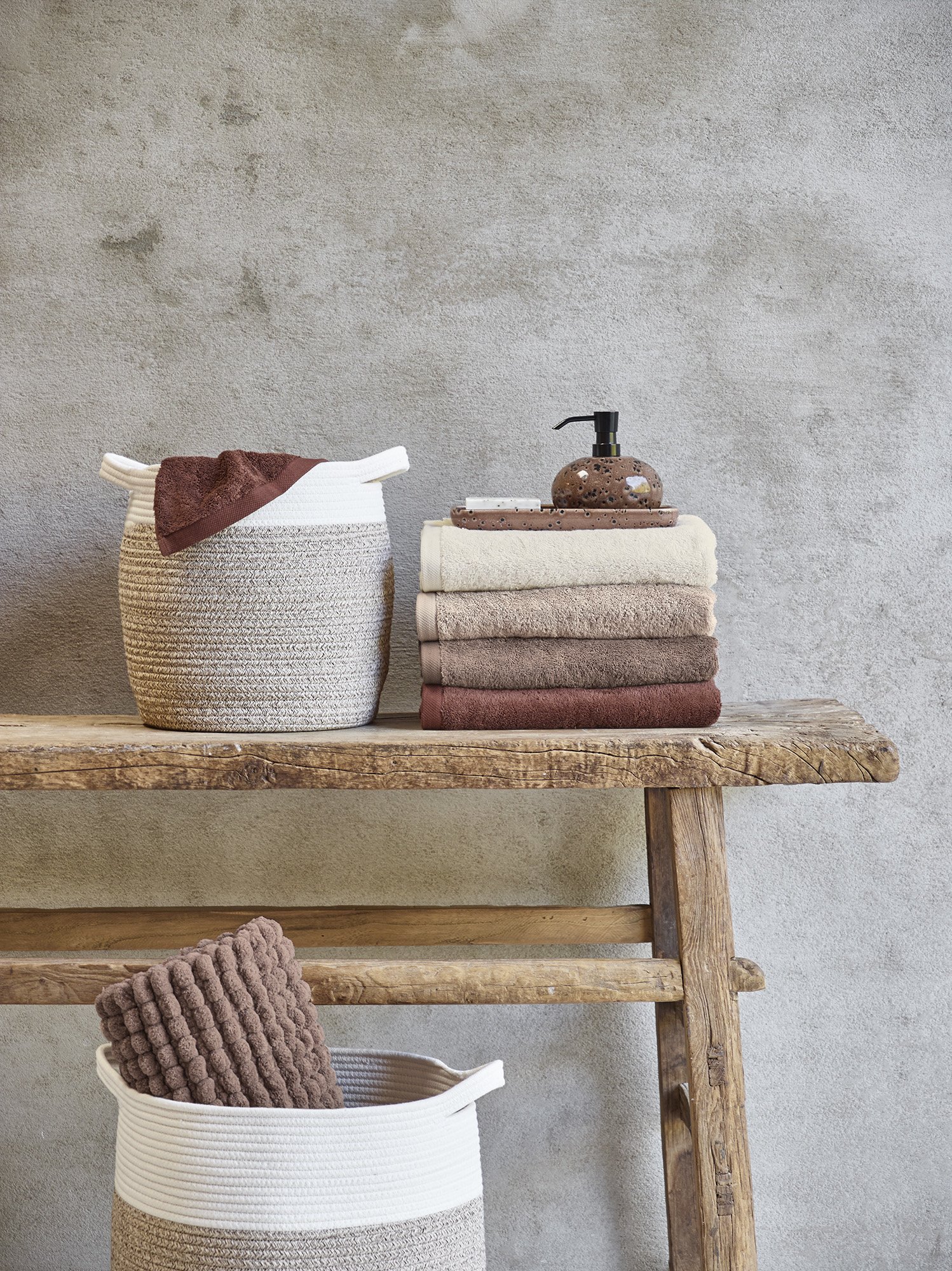 Bath textiles LONDON color Birch (LONTW-806)
