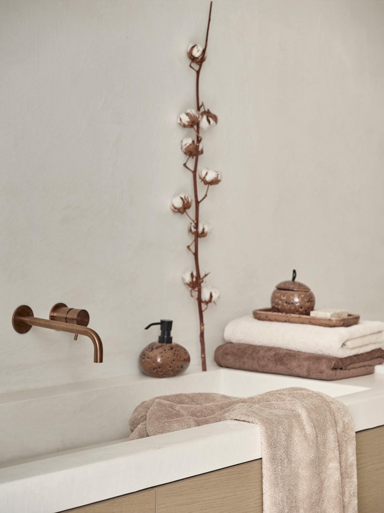 Bath textiles LONDON color Birch (LONTW-806)