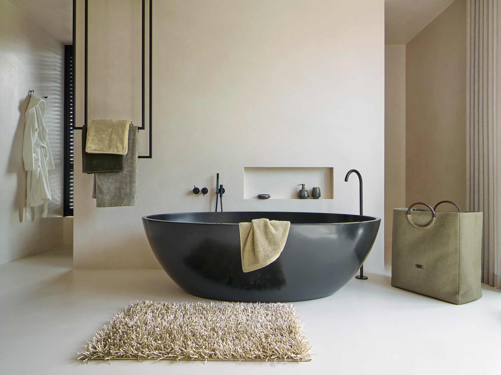 Bath textiles LONDON color Absynth (LONTW-128)