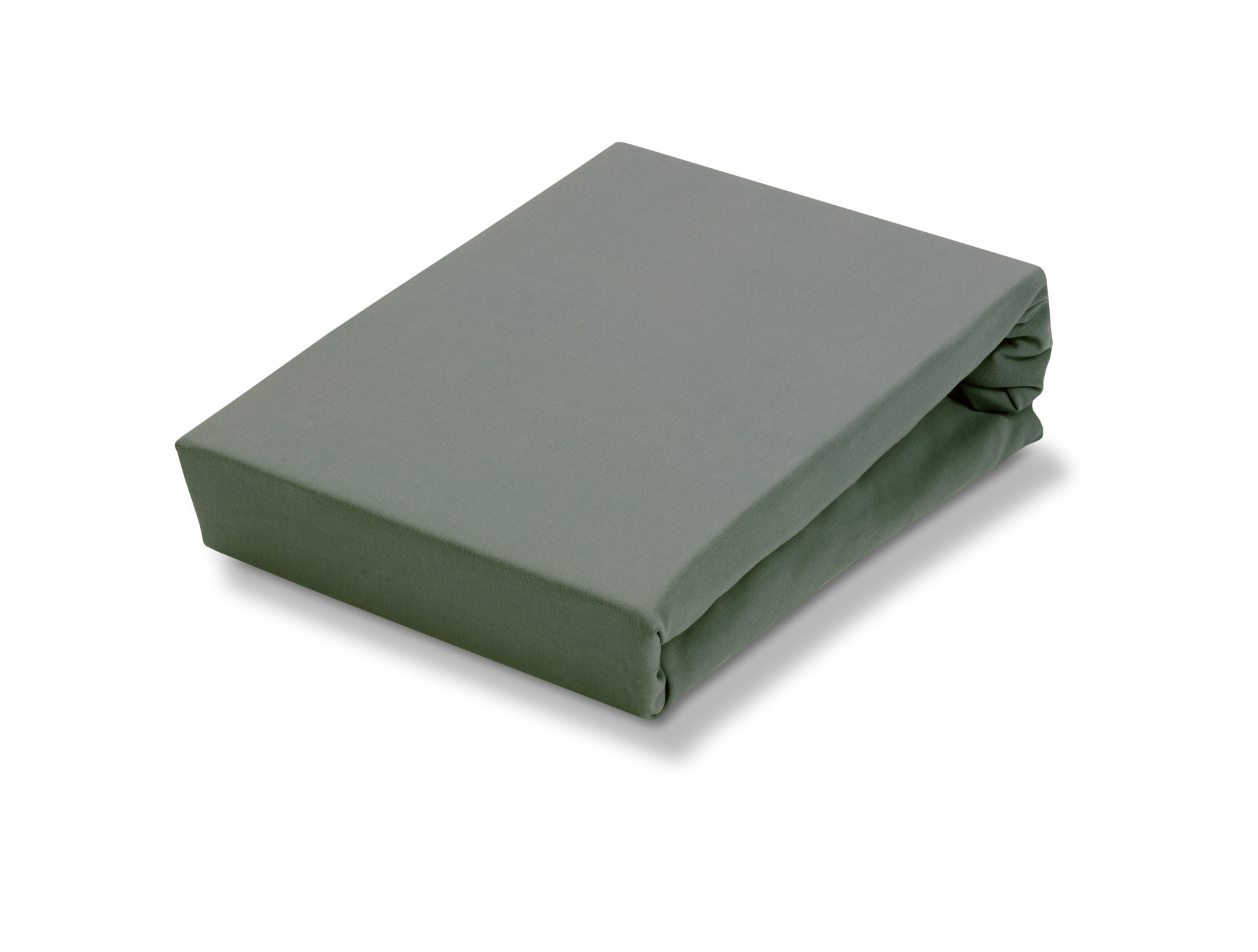 Jersey supreme splittopper fitted sheet Sage Green (stretch) SLKM820ST