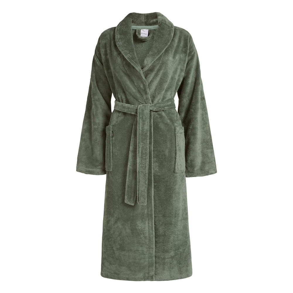 Vandyck BEAUMONT bathrobe (BAGE14201) - green - women and men - Bath ...