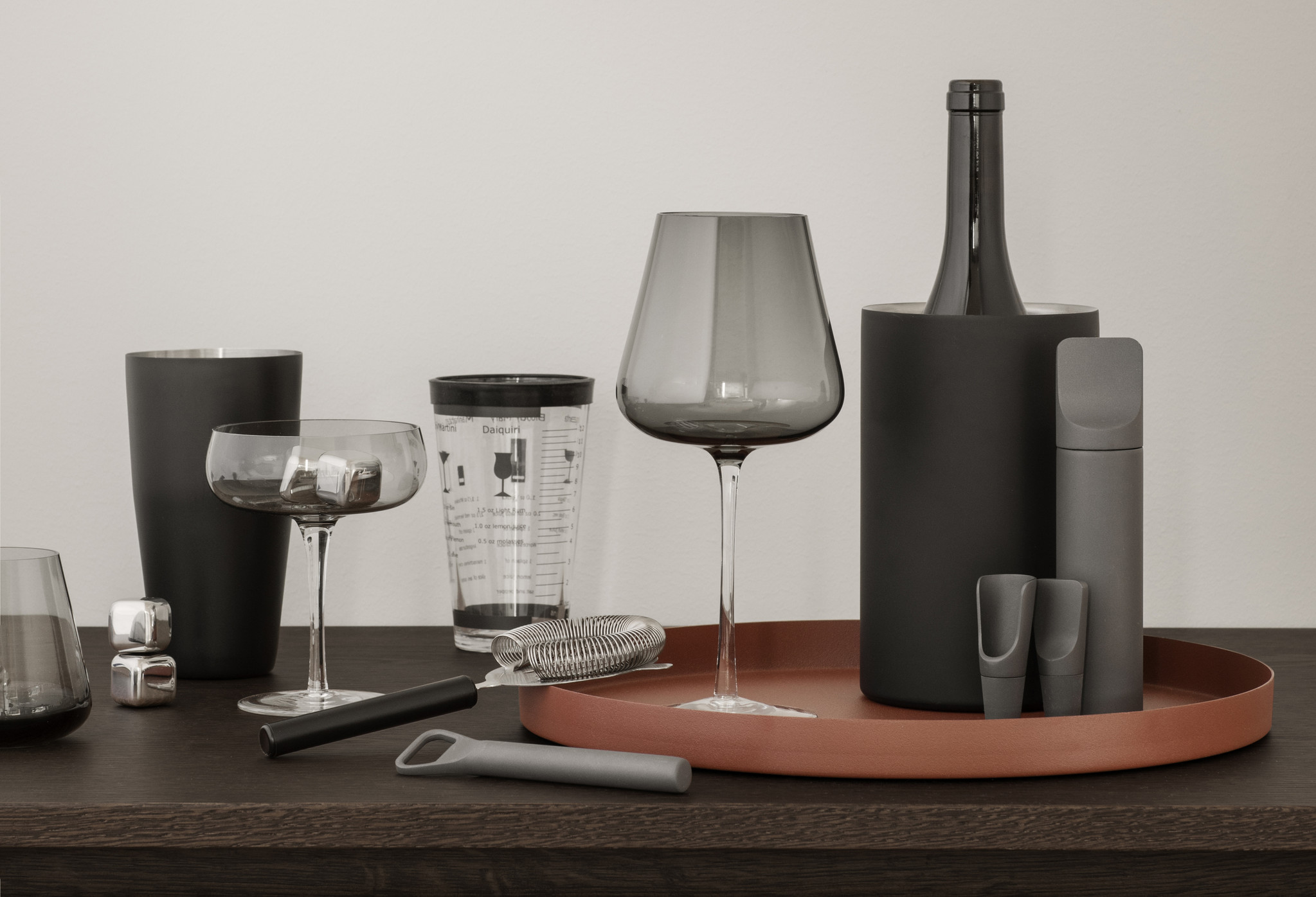 Blomus Ilo set/2 accessori per vino 64263 - Magnete - acciaio cromato -  Bath & Living