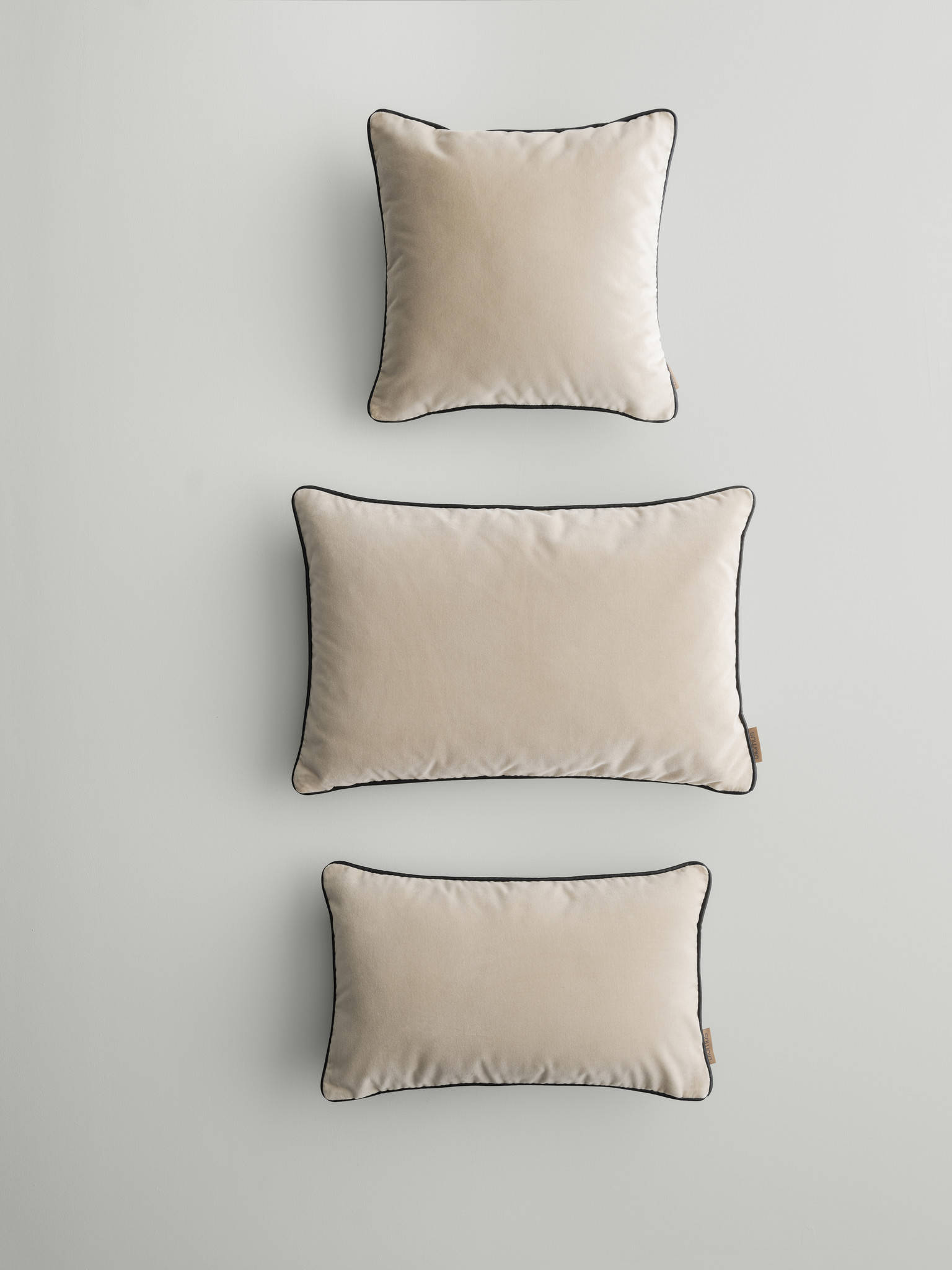 Blomus VELVET cushion cover 40 x 40 cm Moonbeam Bath & Living