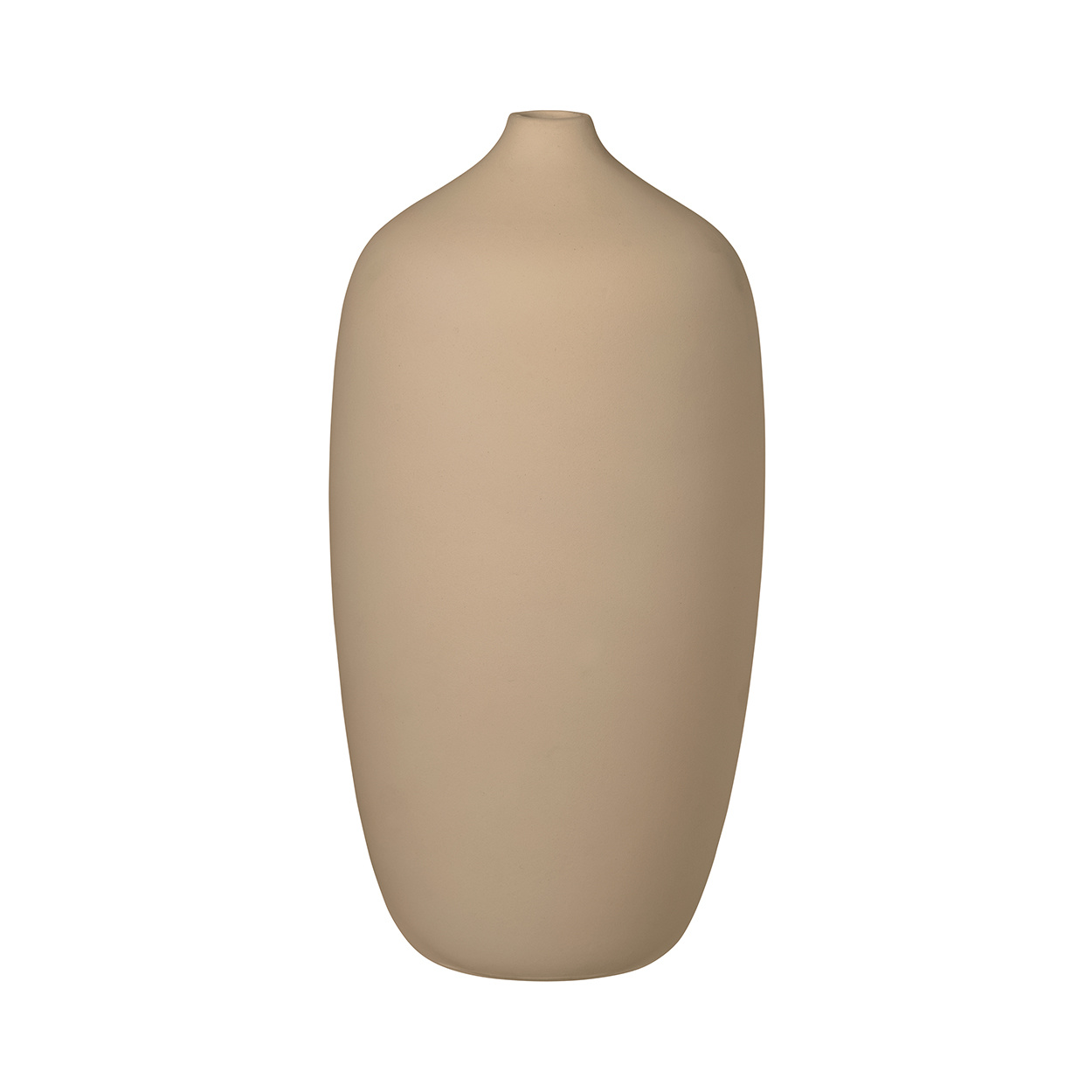 Blomus CEOLA vase - ceramic - color Nomad (66173) - Bath & Living