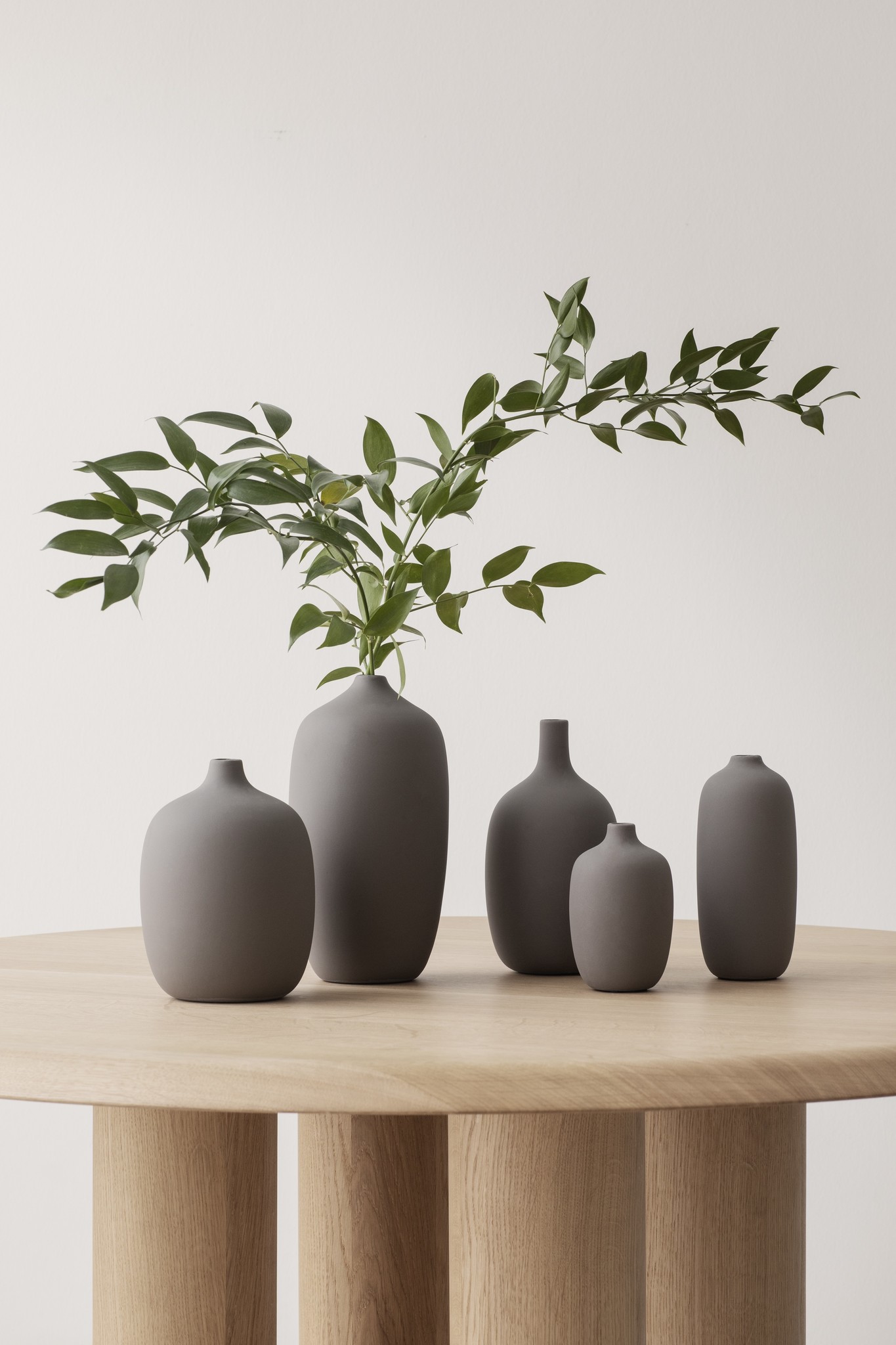 Blomus CEOLA Vase - Keramik - Farbe Satellite (66245) - Bath & Living