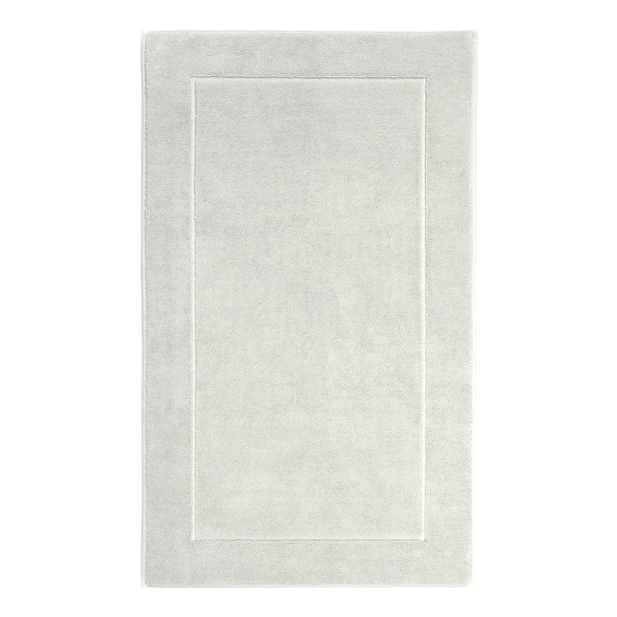 Aquanova LONDON bath mat white / gray white 60x60, 60x100, 70x120