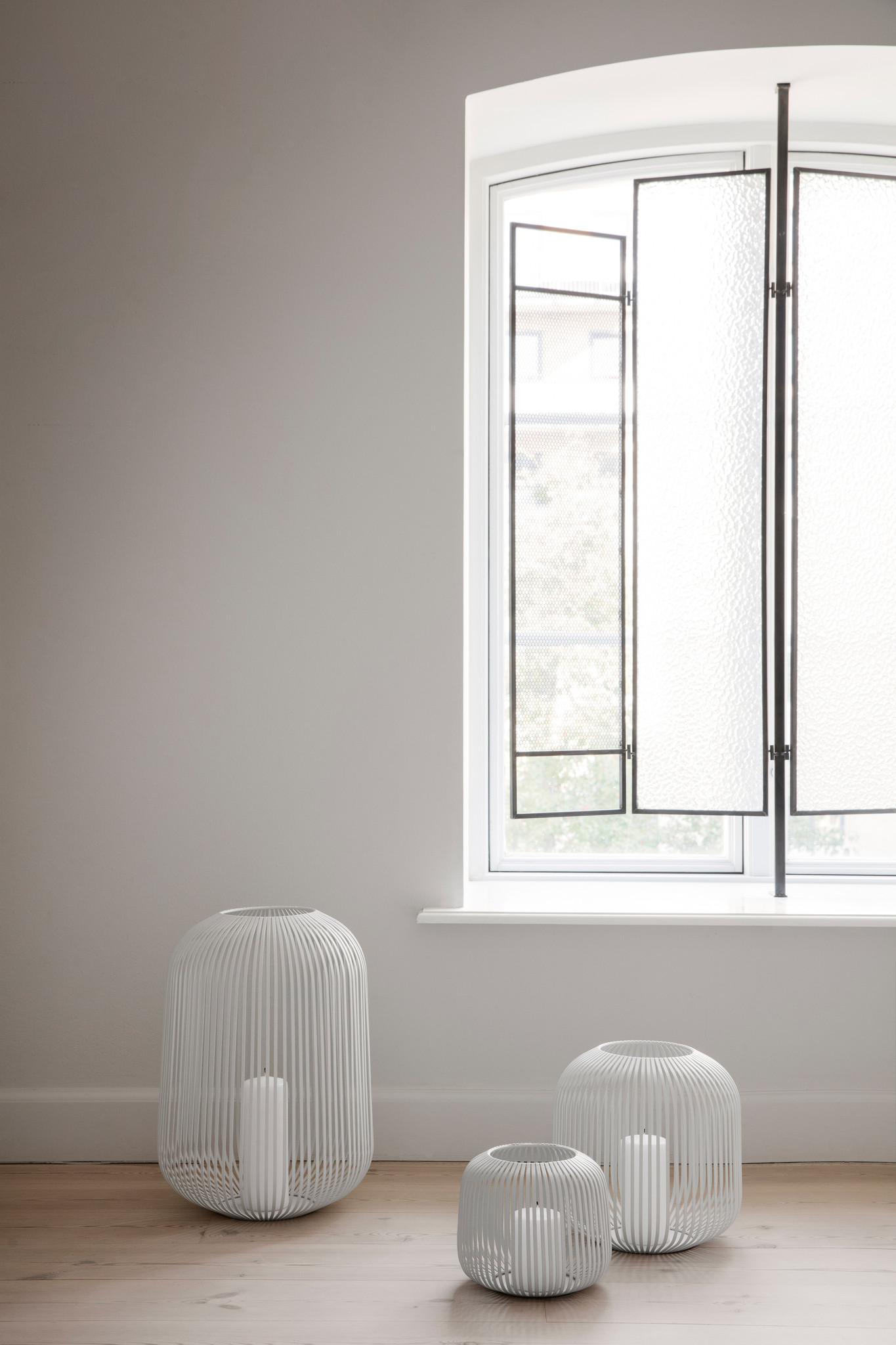 LITO lantern / lantern color Champagne Ø33 cm (66704) Large