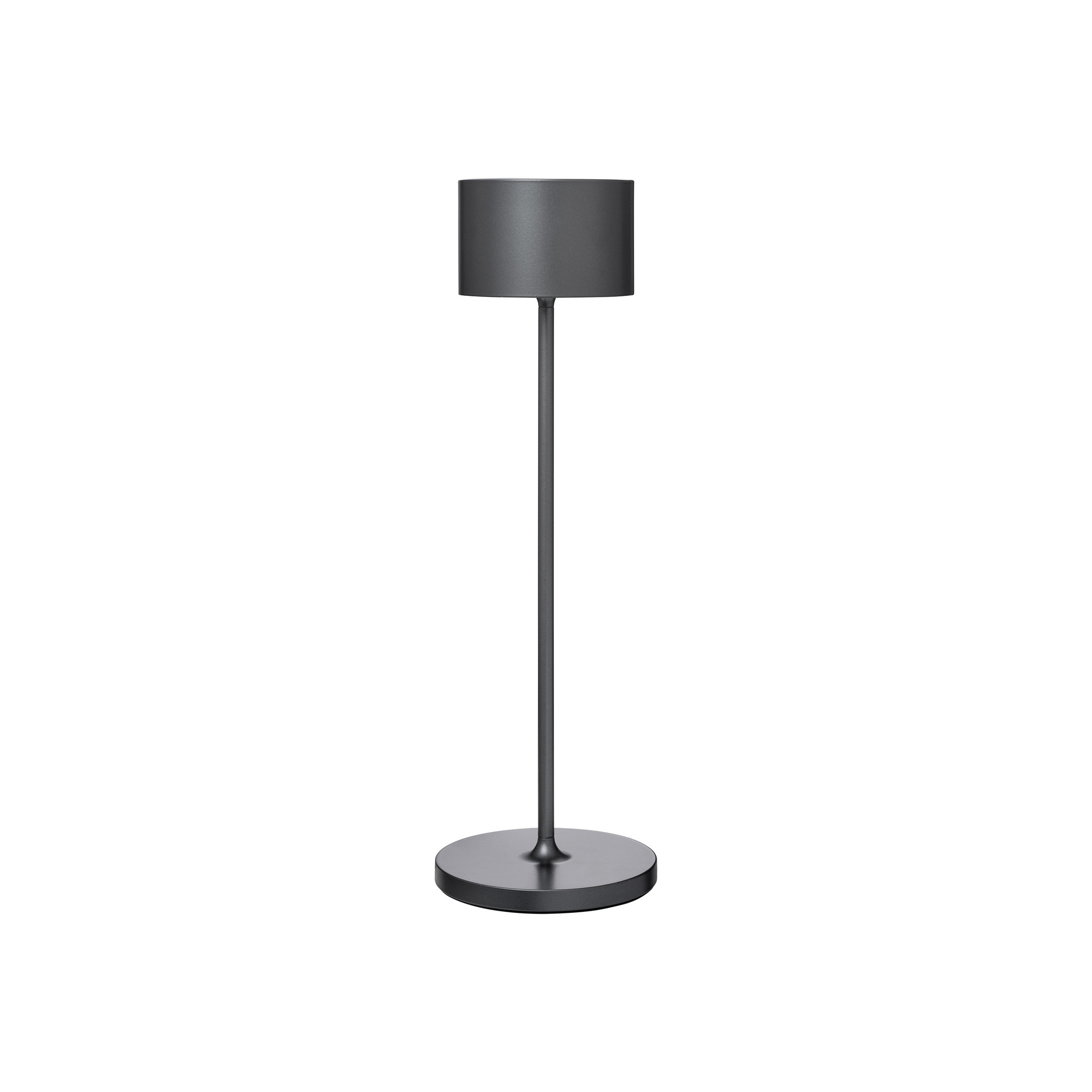 Lámpara de mesa LED móvil FAROL Gunmetal (66215) altura 35,5 cms