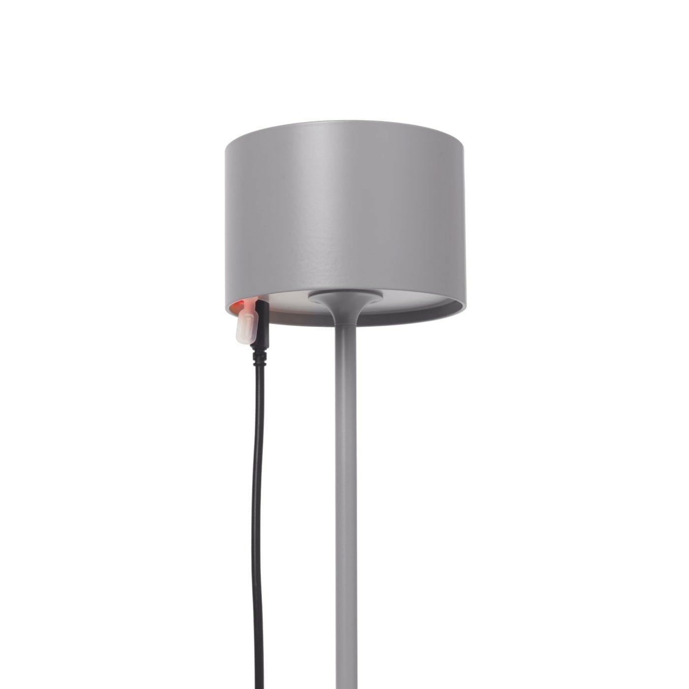 Farol lámpara de pie móvil LED Gunmetal (66221) altura 115 cms