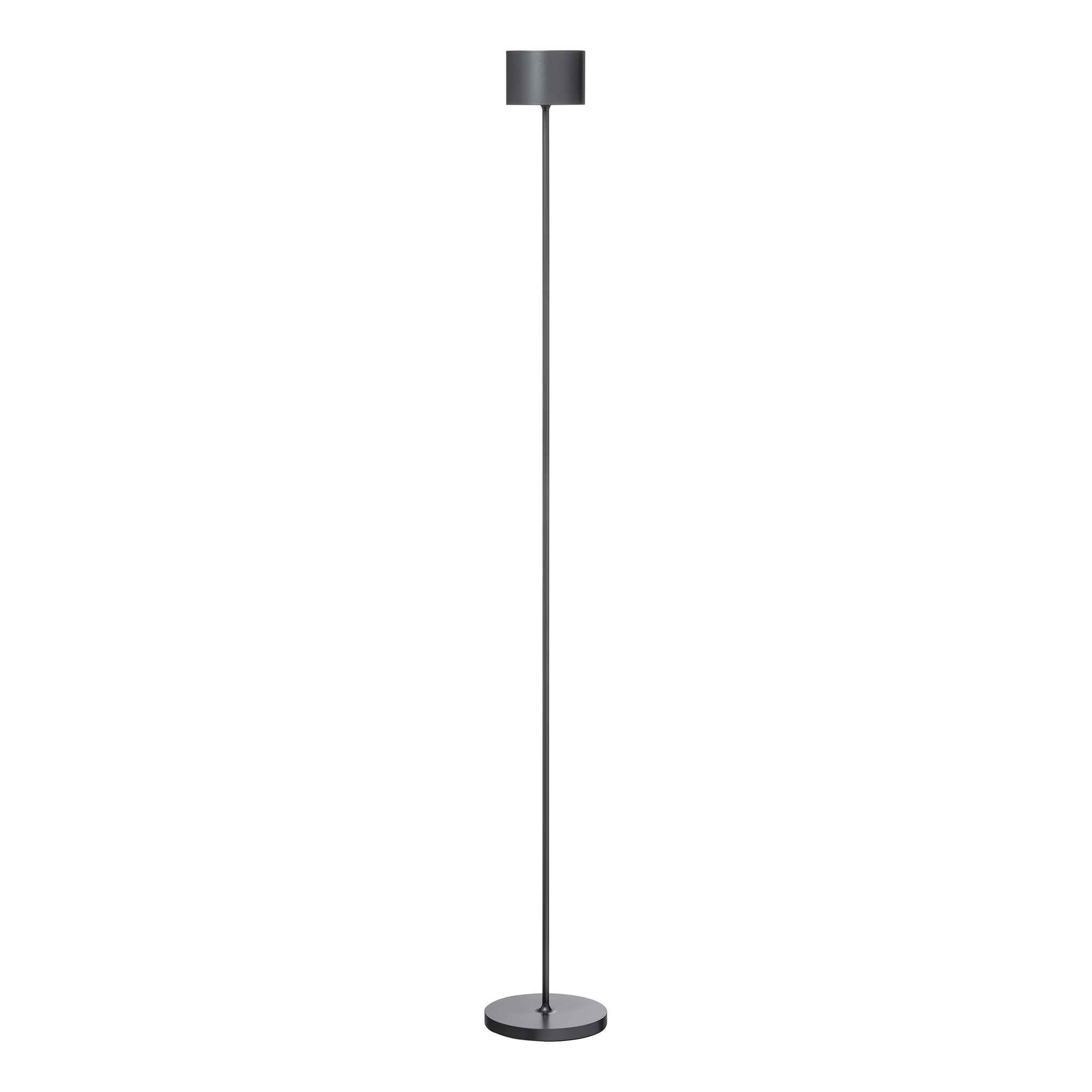 Farol lámpara de pie móvil LED Gunmetal (66221) altura 115 cms